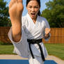 Nylon karate feet