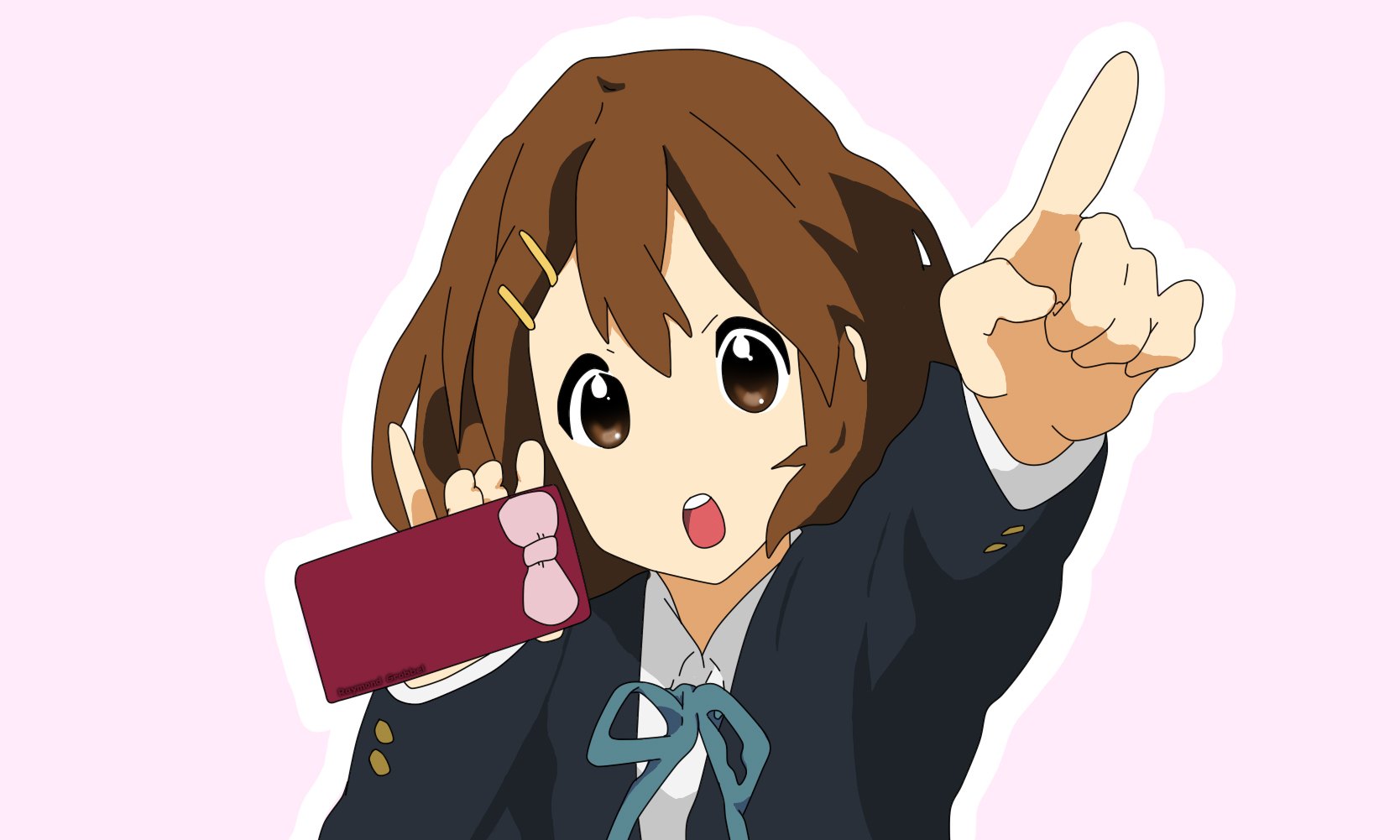 K-ON - Yui Hirasawa by DrawingWithRaymond on DeviantArt