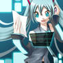 Vocaloid: Miku at work