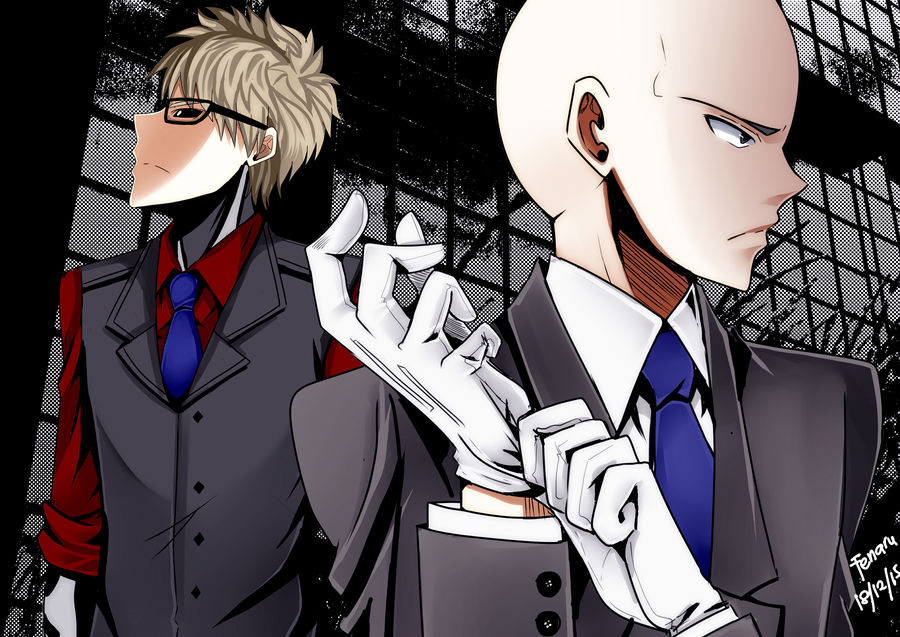 One Punch Man: Mans in modern armor