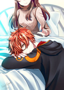 Mystic Messenger: Sleeping