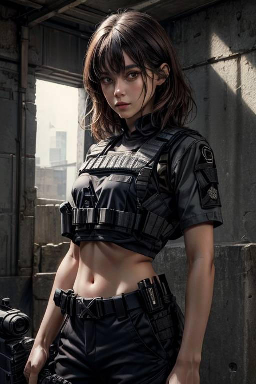 Tactical Agent Deviantart (Ai-generation) tactical girl 3 by FamousDonut36847 on DeviantArt