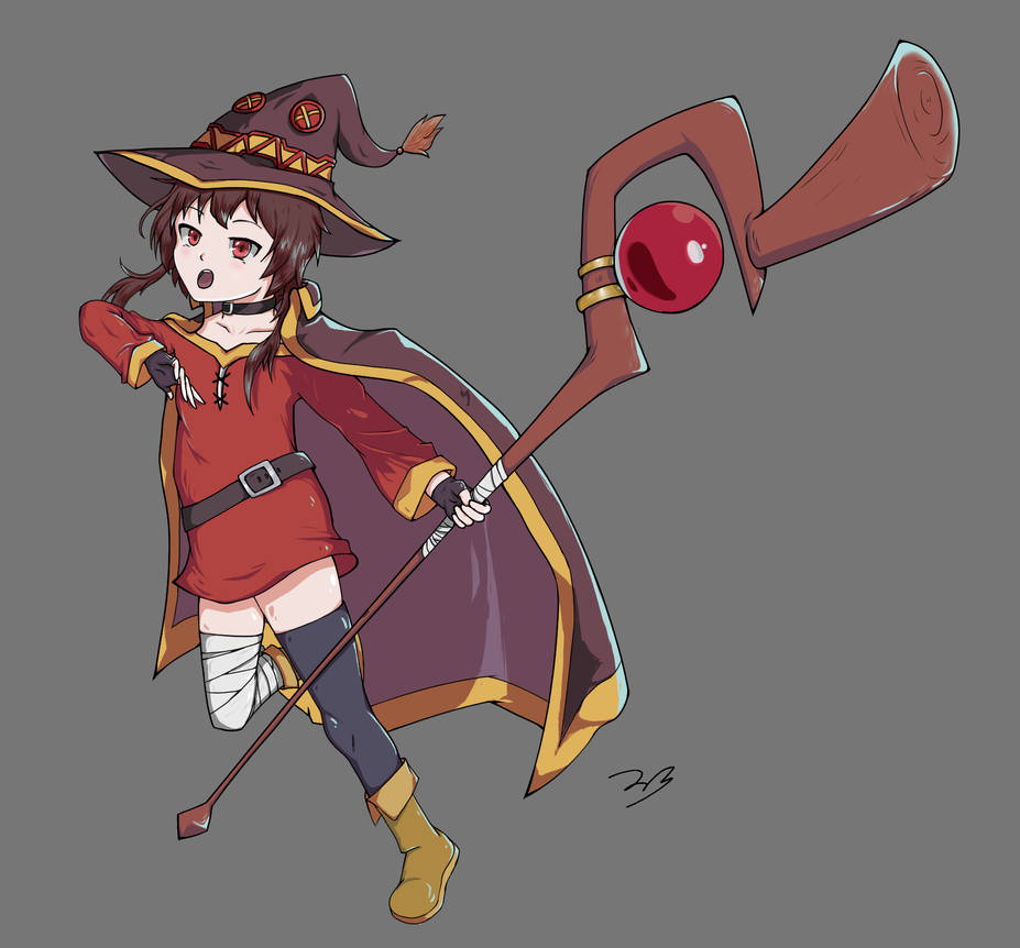 Megumin Rdr2 Megumin by Rend0m on DeviantArt