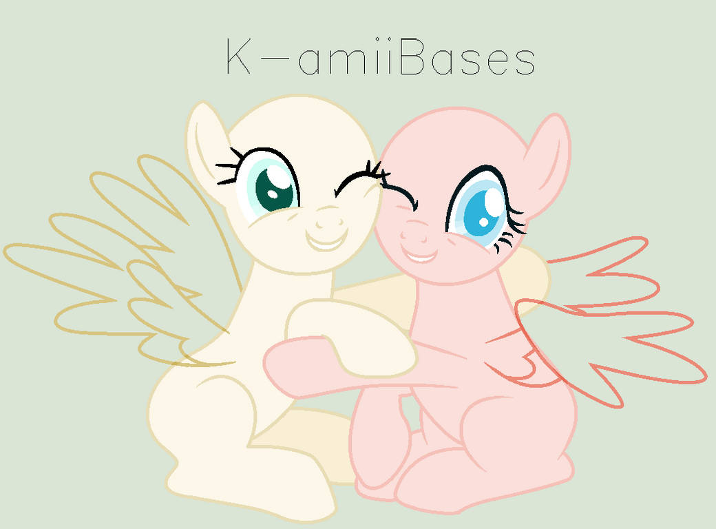 Hug Base | Base 19 'Friendly hugs' | by K-amiiBases on DeviantArt