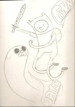 Finn n Jake Sketch