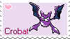 Pokemon stamp: Crobat