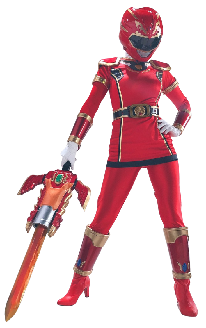 Sentai Girl (red)(04) by kamenriderfan09 on DeviantArt