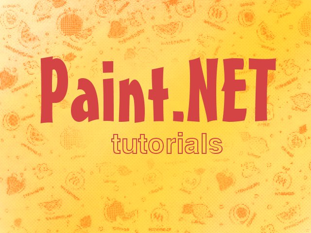 paint.net tutorials