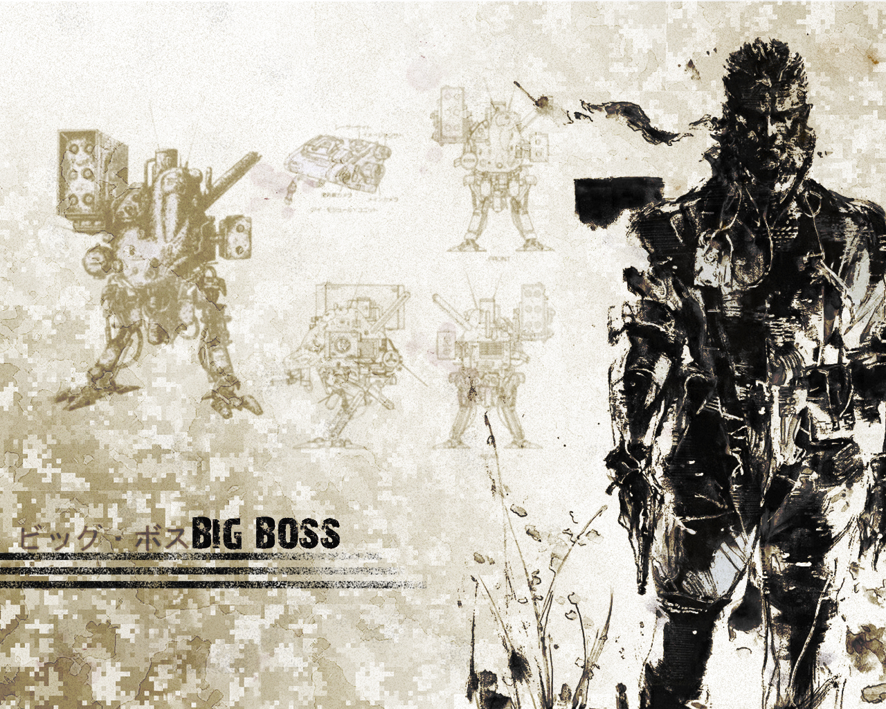 Big Boss Mgs Wallpaper By Harmpie On Deviantart