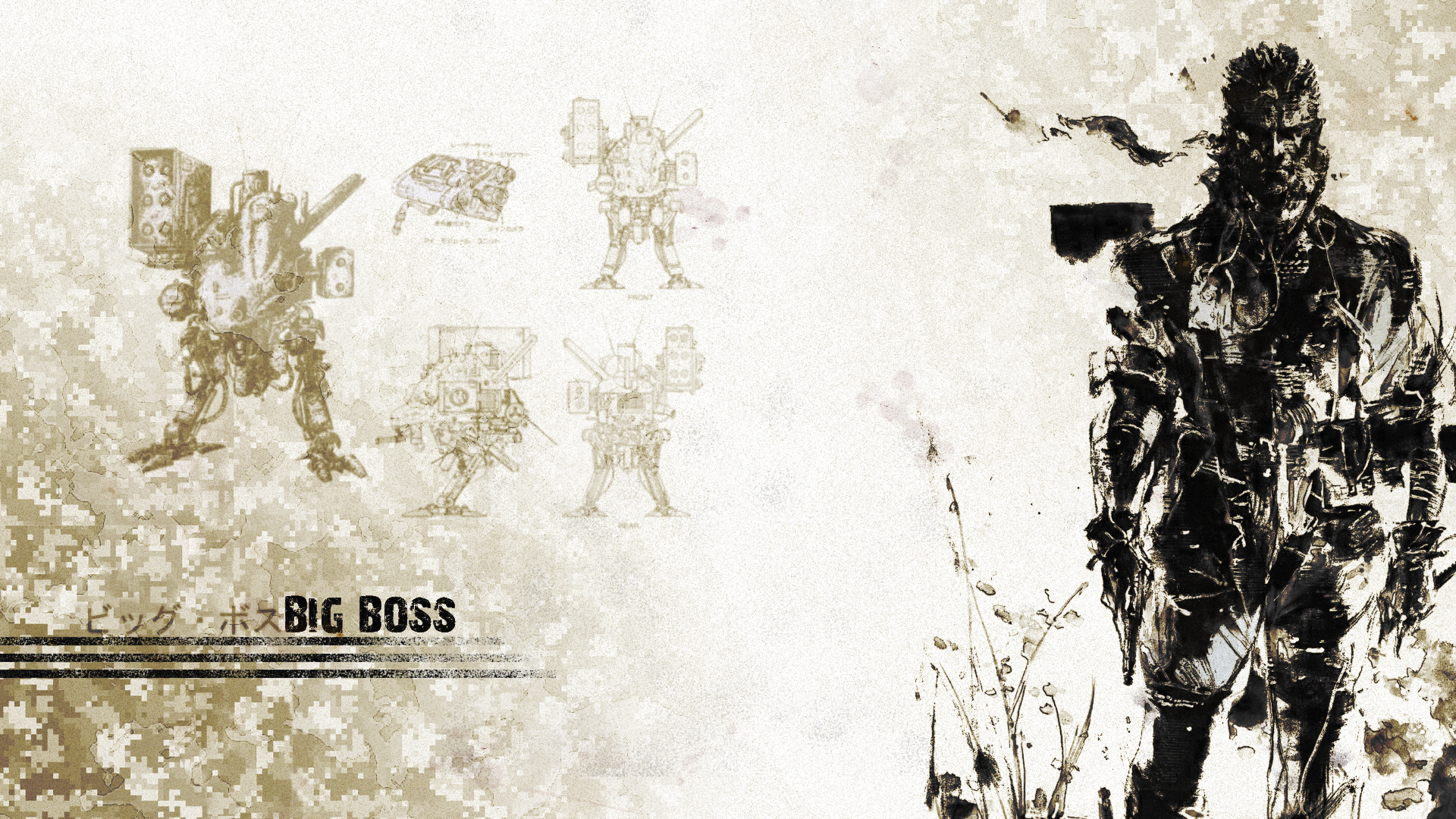 Big Boss Mgs Wallpaper 19x1080 By Harmpie On Deviantart