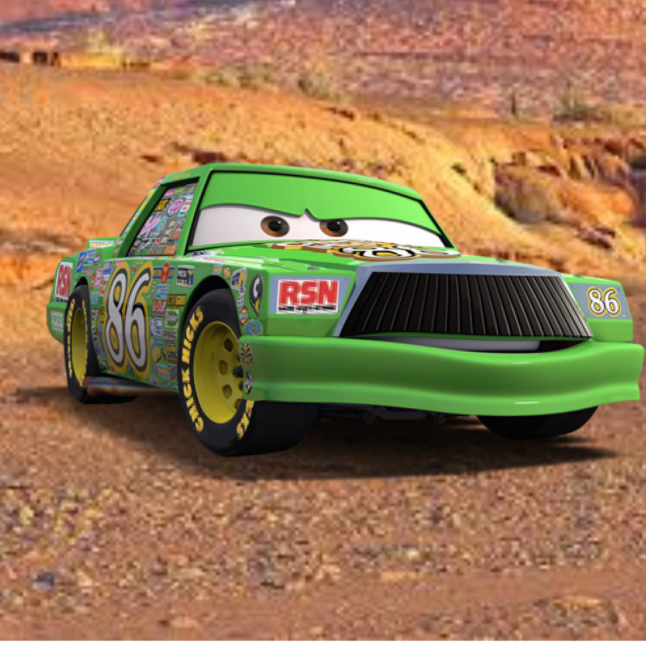 Classic Chick Hicks With Cars 3 Decals by CaueCorredor on DeviantArt