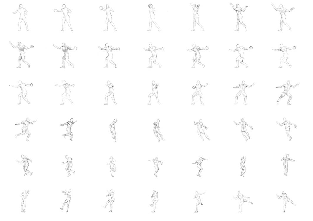 Animation bases by Joss54 on DeviantArt