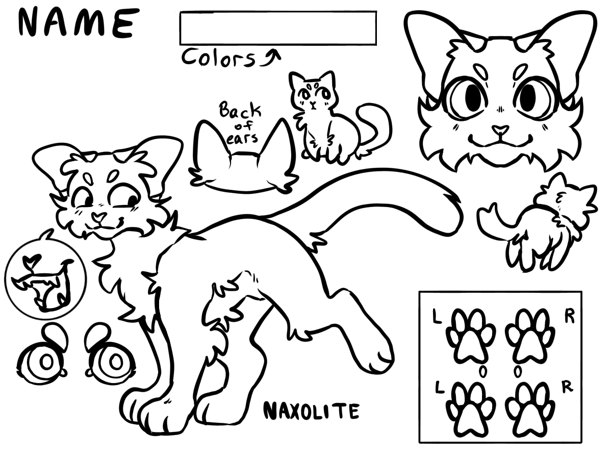 Full Reference Cat FTU Base by Naxolite on DeviantArt