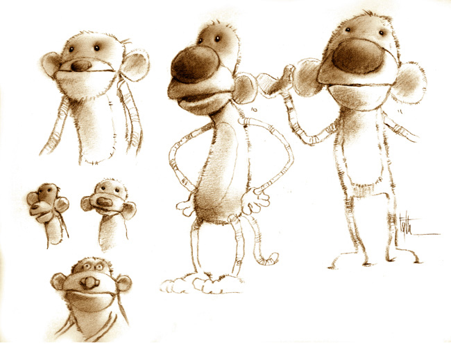 Monkey Character Concepts