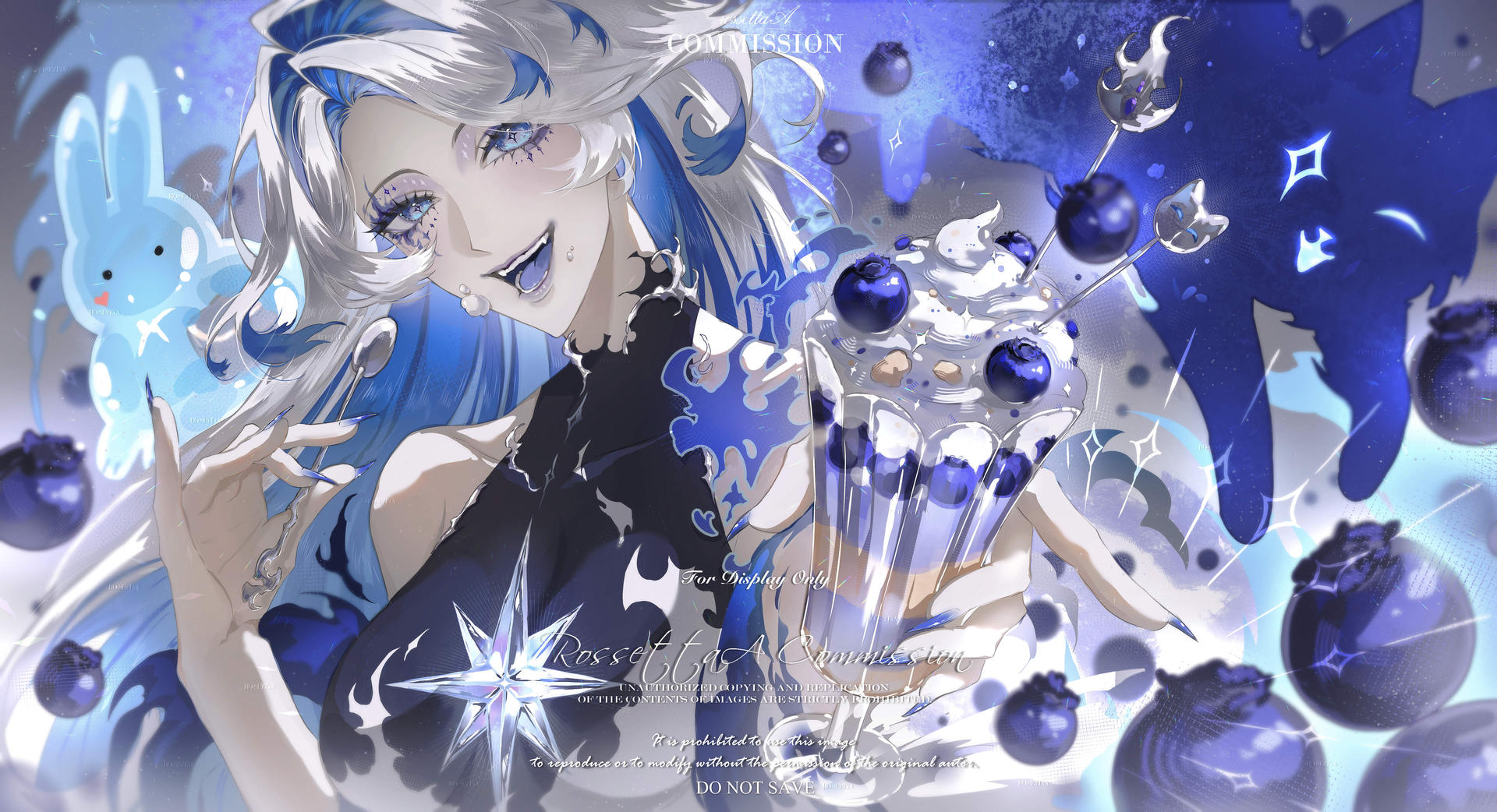Silver Fire Silver Fire Witch - Portrait by RossettaA on DeviantArt