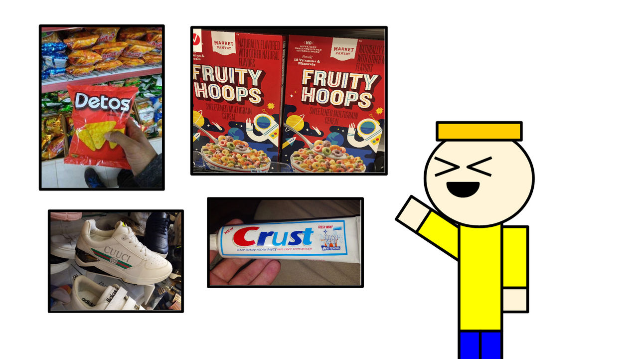 Off Braind Off-brand Items: All the More Hilarious by NetherStarMCdA on DeviantArt