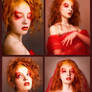 Queen of Fire - Collage