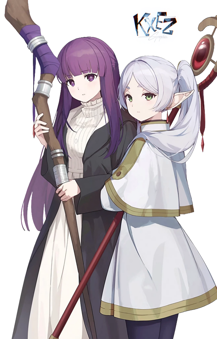 Fri Rin Frieren beyond journey's end - Render.PNG by RaillanGFX on DeviantArt