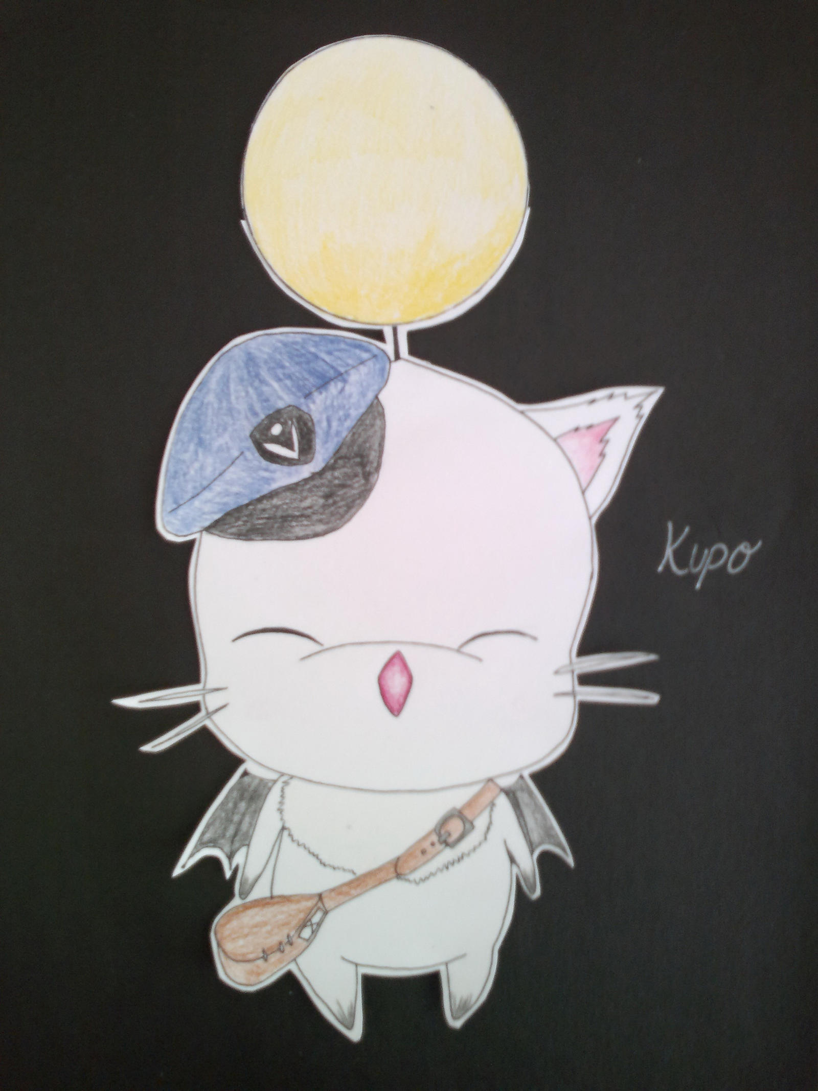 Moogle by FlorisaLilac on DeviantArt