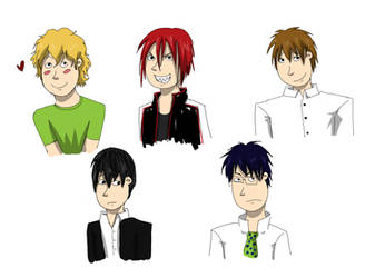 Free! Main Characters