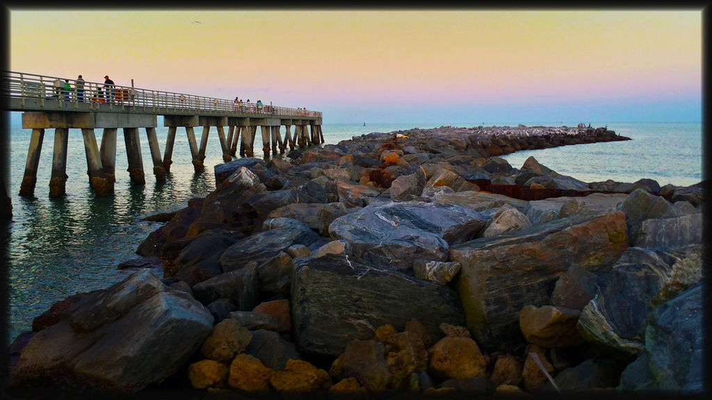 Sunset Jetty Rides Jetty Sunset by MajorTommy on DeviantArt