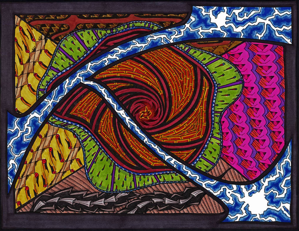 Bolt - Zen Doodle by MajorTommy