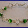 Green Optic Diamonds Bracelet