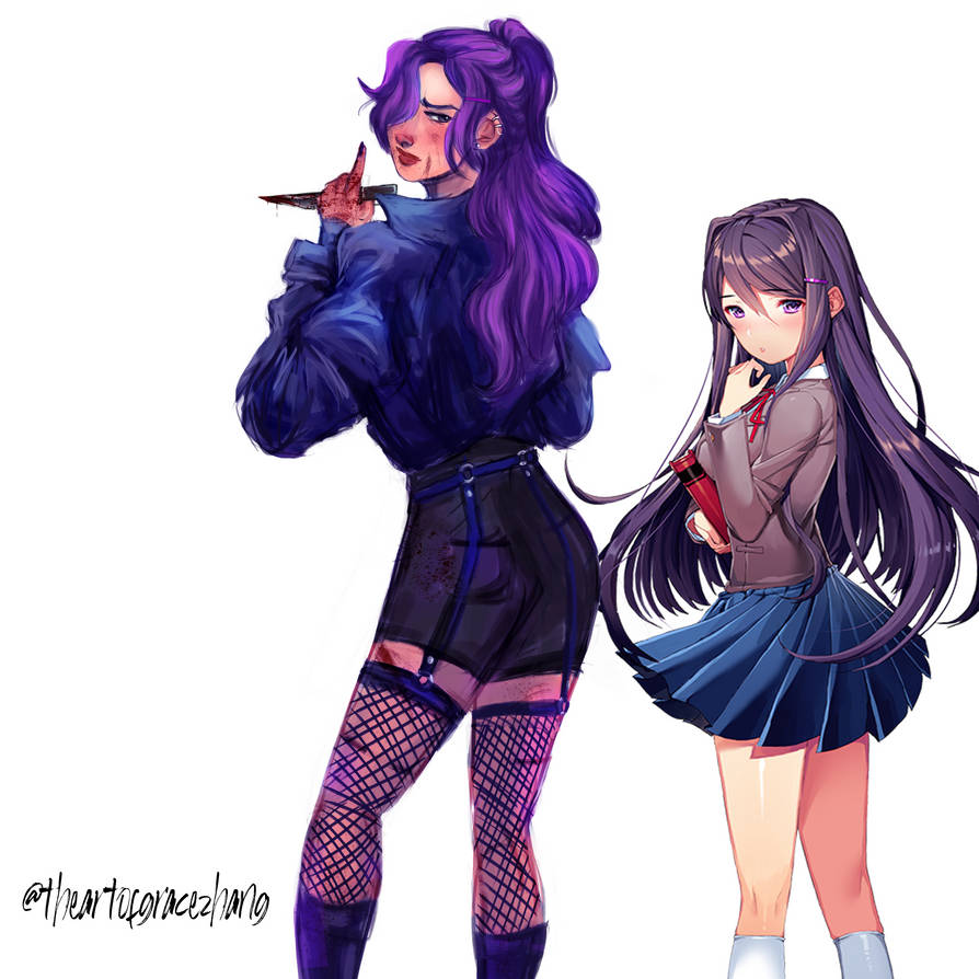 Yuri DDLC Fanart By Gracezhangart On DeviantArt yuri-ddlc-fanart-by-gracezhangart-on-deviantart