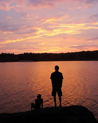 Sunset Couple