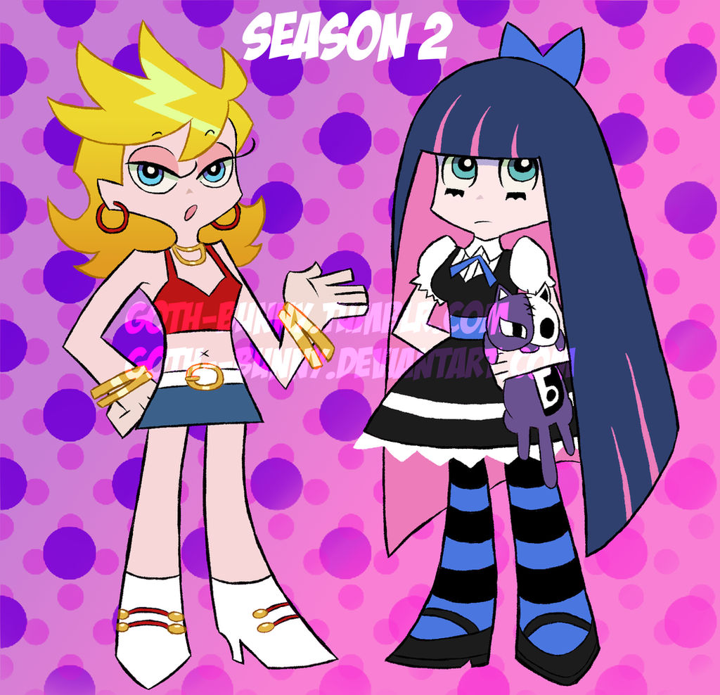 Panty and Stocking Season 2 Outfits by goth--bunny on DeviantArt