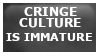 Cringe Culture Stamp by goth--bunny