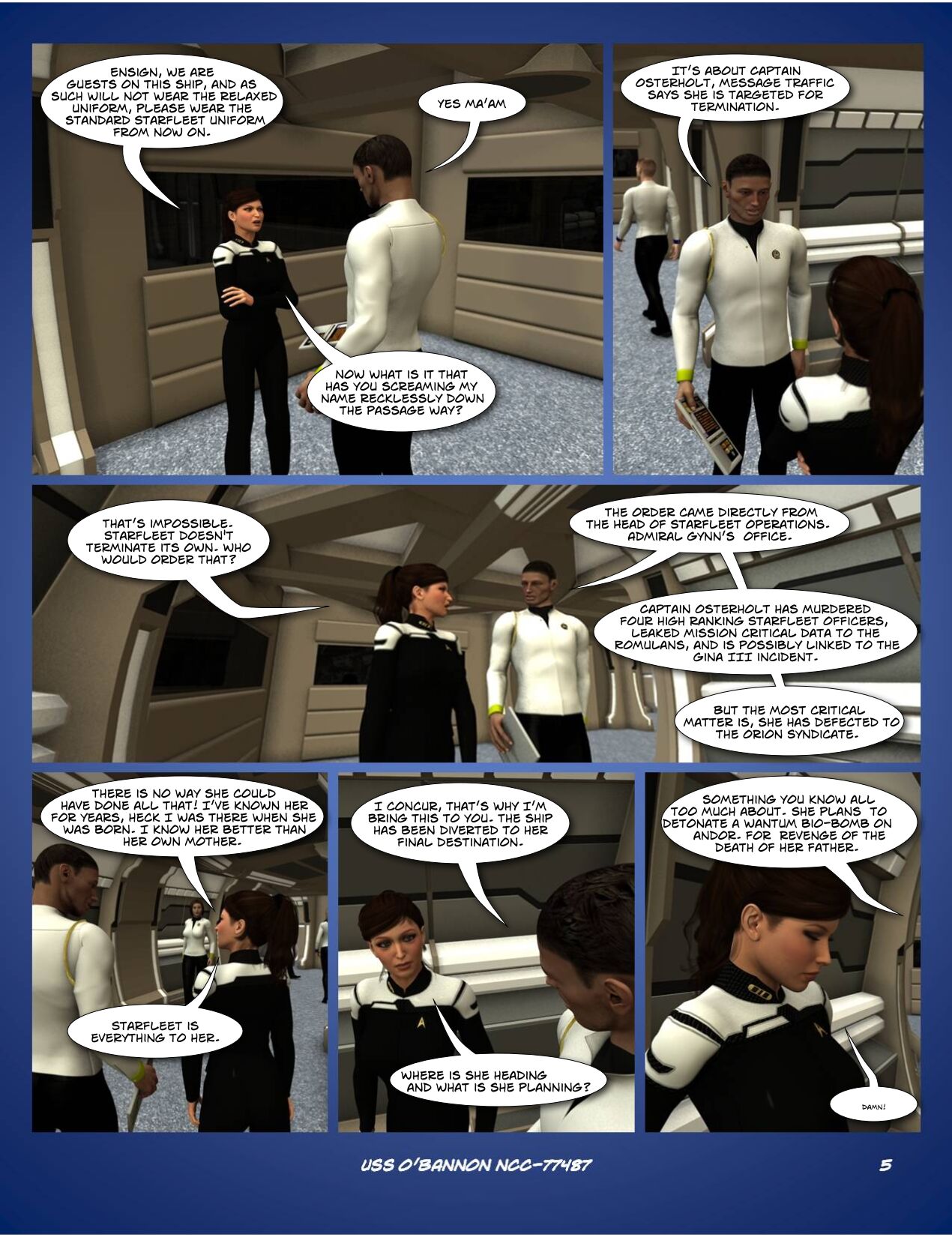 Fail Safe - Act 1 - Page 5 (sample page)