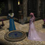 Callissandra and Barriss : Paying respect