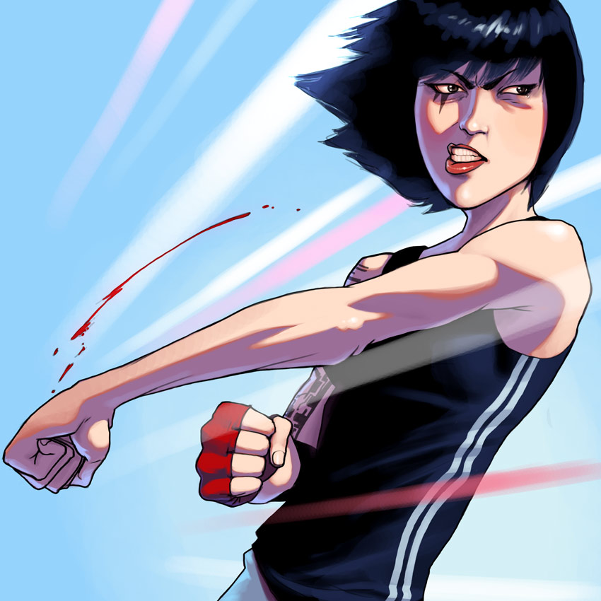 Faith and Celeste (Mirror's Edge) by FoxyPirate56912 on DeviantArt