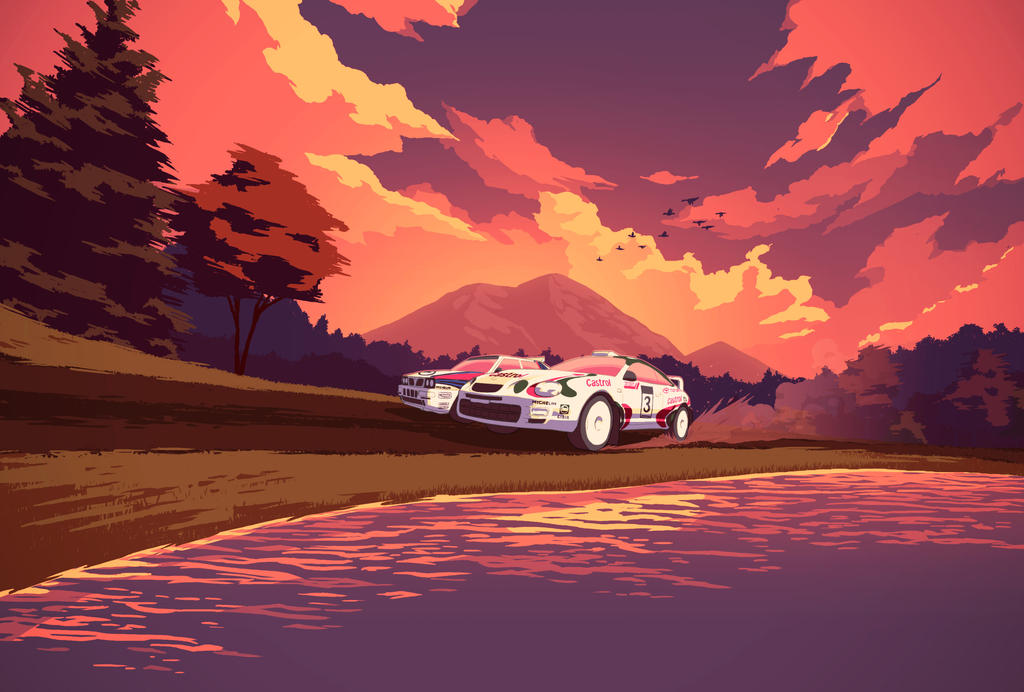Sega Rally Championship by 2dforever on DeviantArt