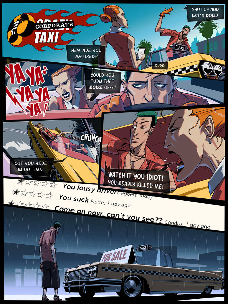Two Taxi Rivalry Commercial Taxi by 2dforever on DeviantArt