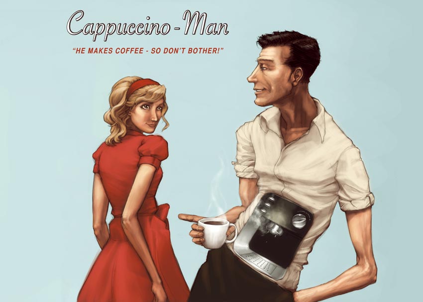 Cappuccino-Man