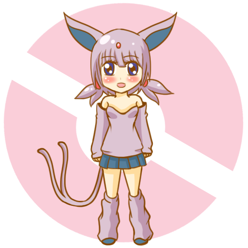 Gijinka Espeon  adopt 60 points