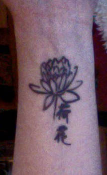 Lotus Flower Tattoo