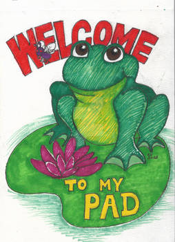 Welcome to my Pad frog