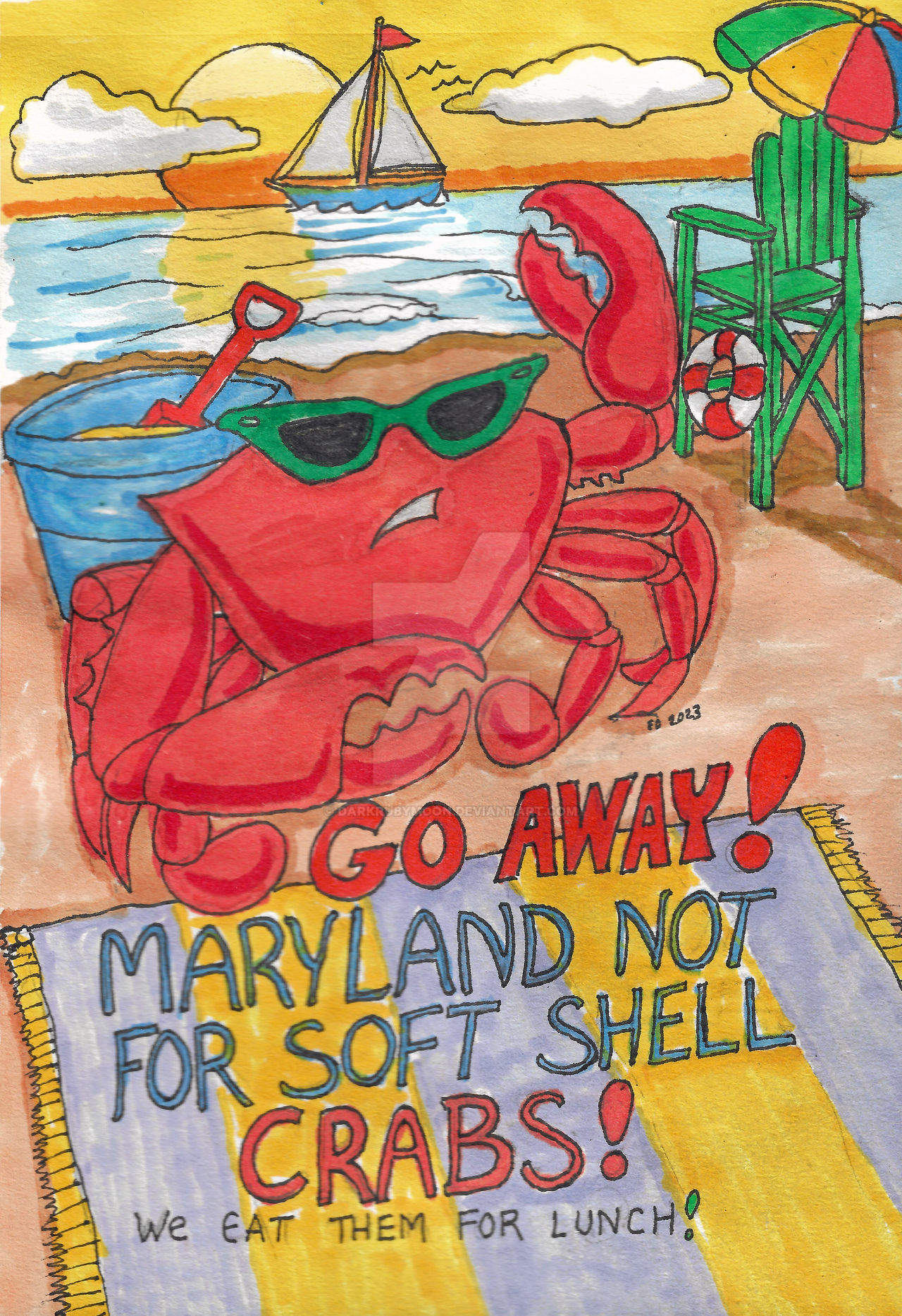 Maryland Not for Soft Shell Crabs