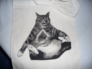 Fat Cat - Tote Bag