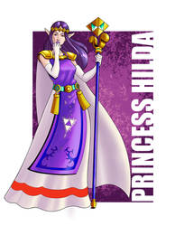 Princess Hilda (Purple) by CenzArt