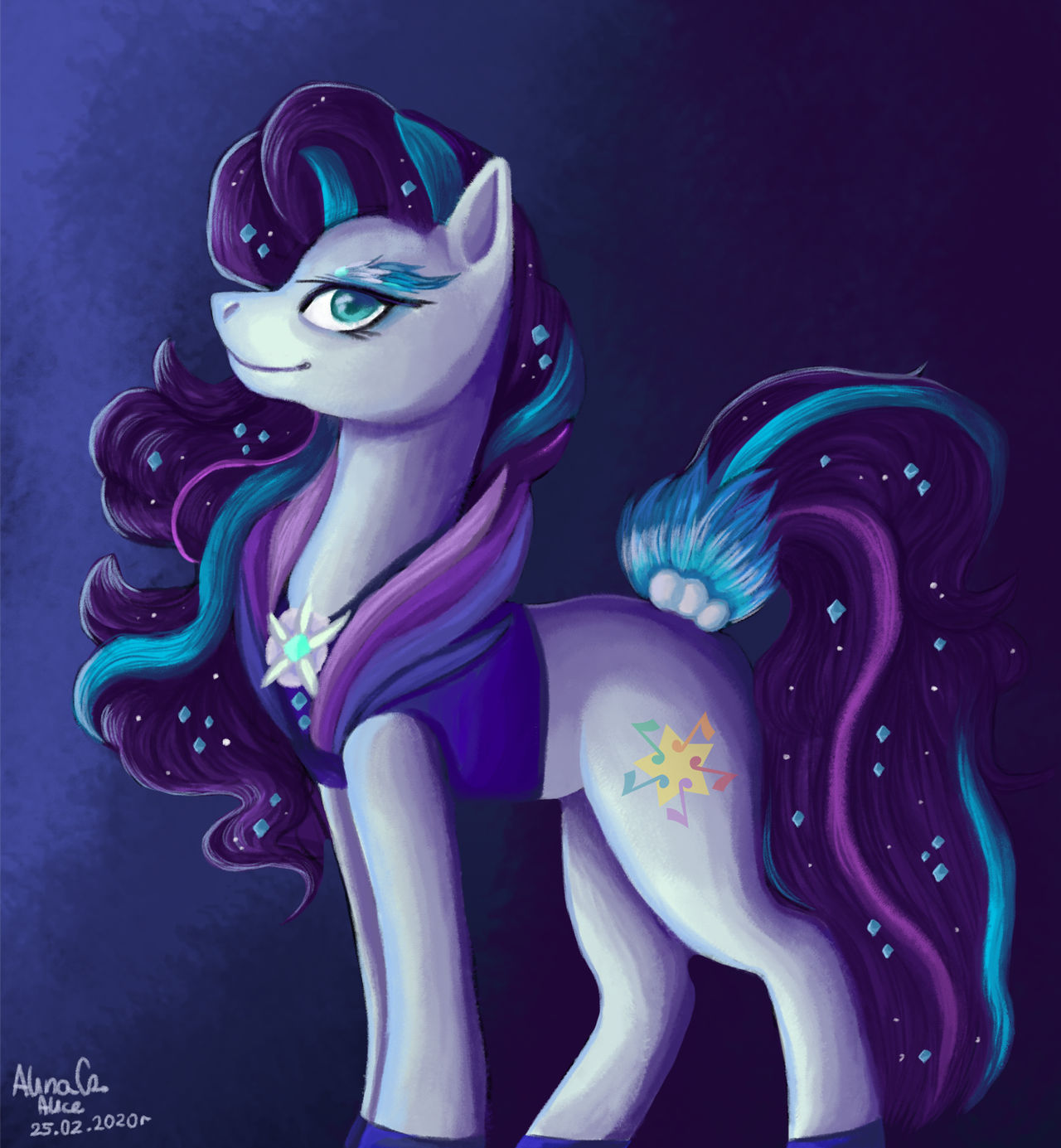 My Little Pony Countess Coloratura Fan Art by AliceDigital on DeviantArt