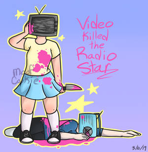 Video Killed The Radio Star (re-draw 2)