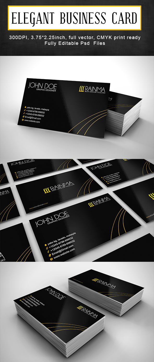 ELEGANT BUSINESS CARD