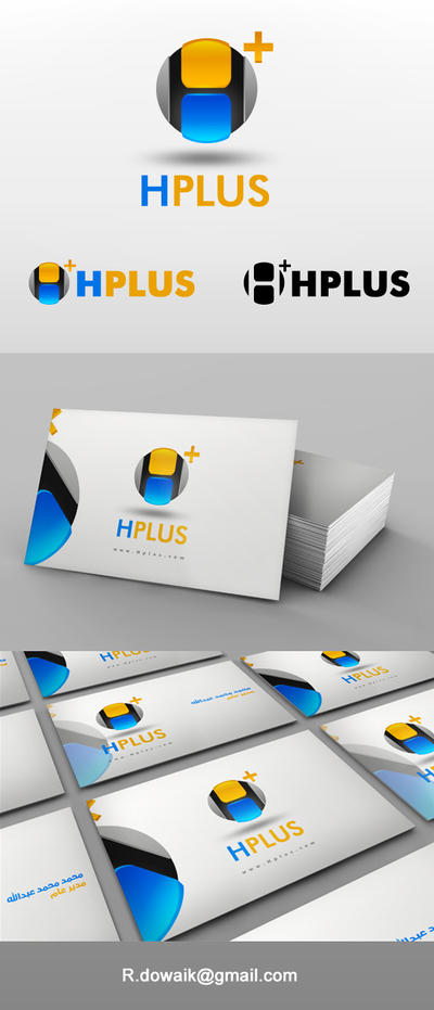 Hplus Creative HPlus logo by r-dowaik on DeviantArt