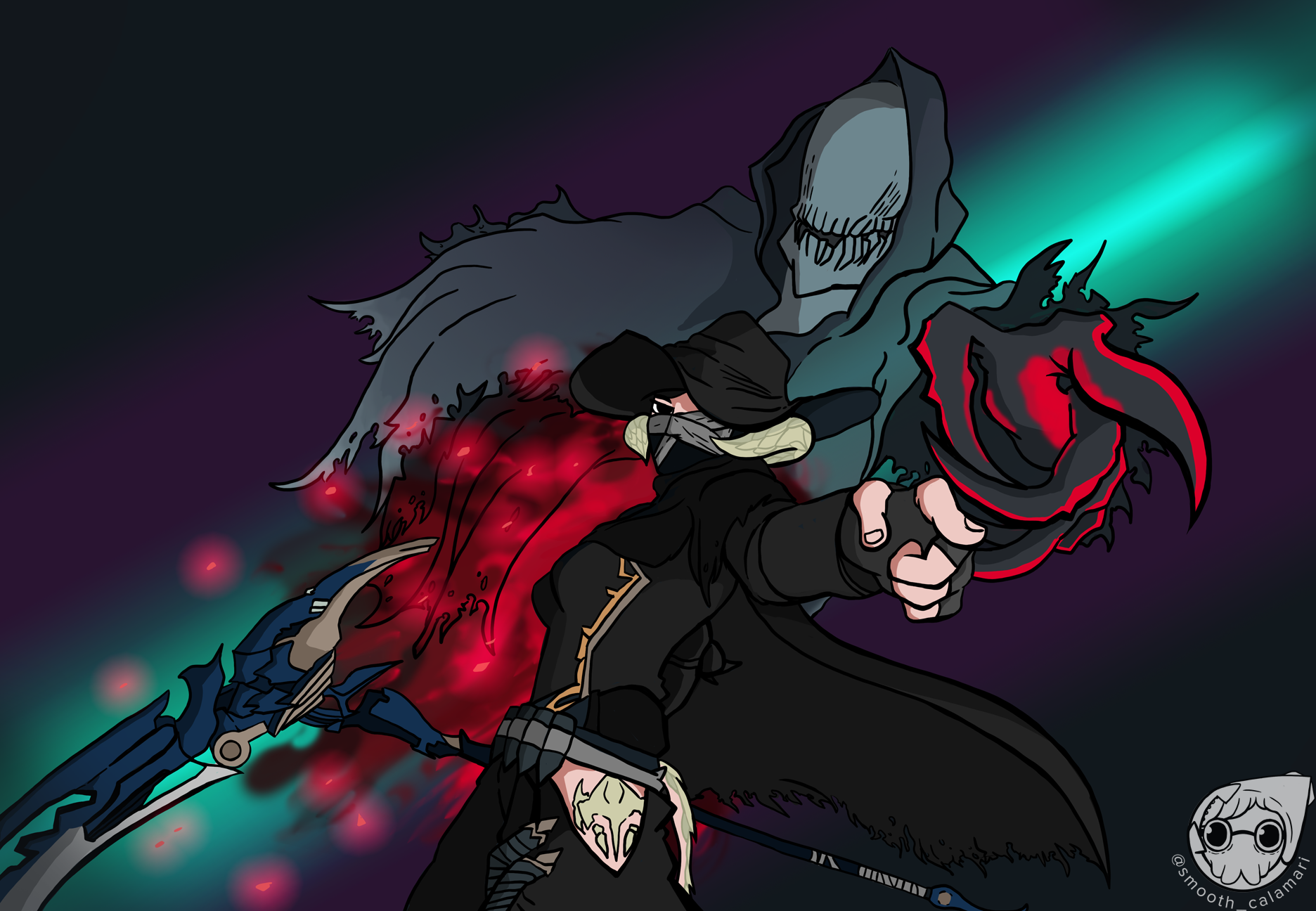 FFXIV // Reaper by SmoothCalamari on DeviantArt