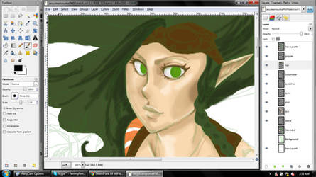 SteamPunk Elf WIP II