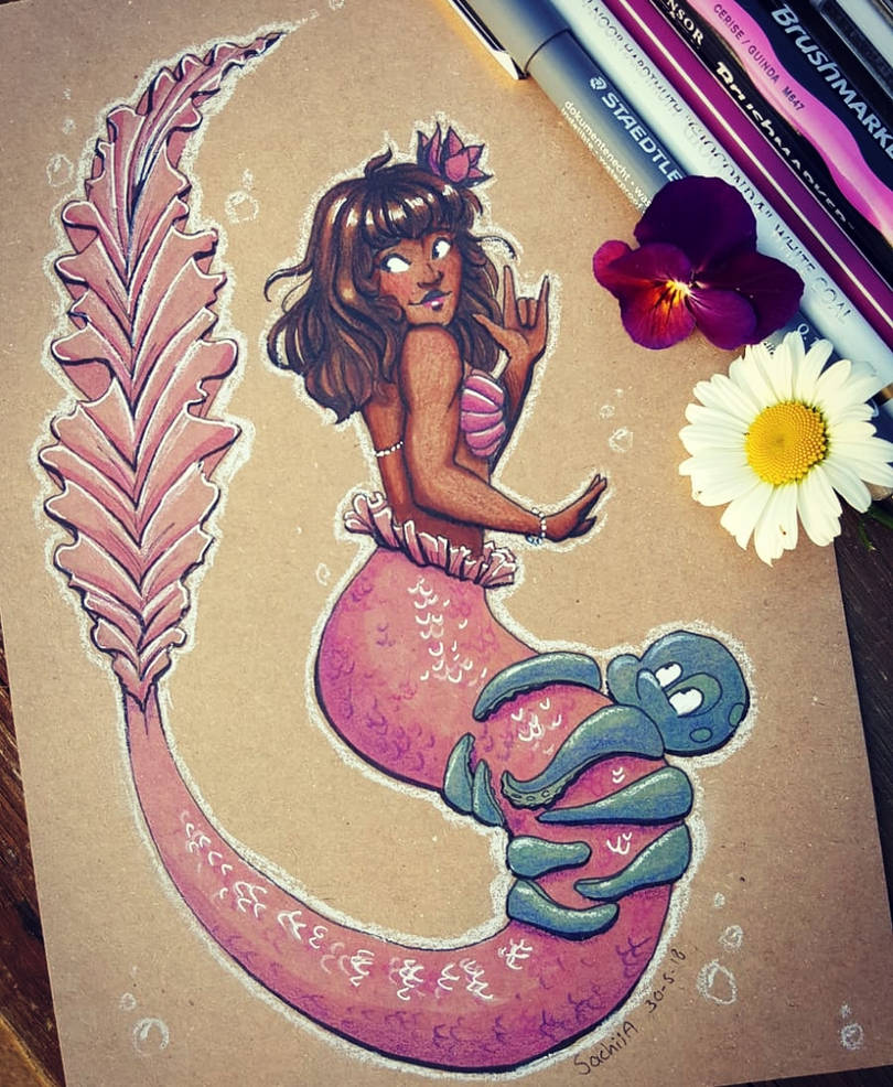 Gabriella the Deaf Mermaid by SachiiA Gabriella the Deaf Mermaid by SachiiA